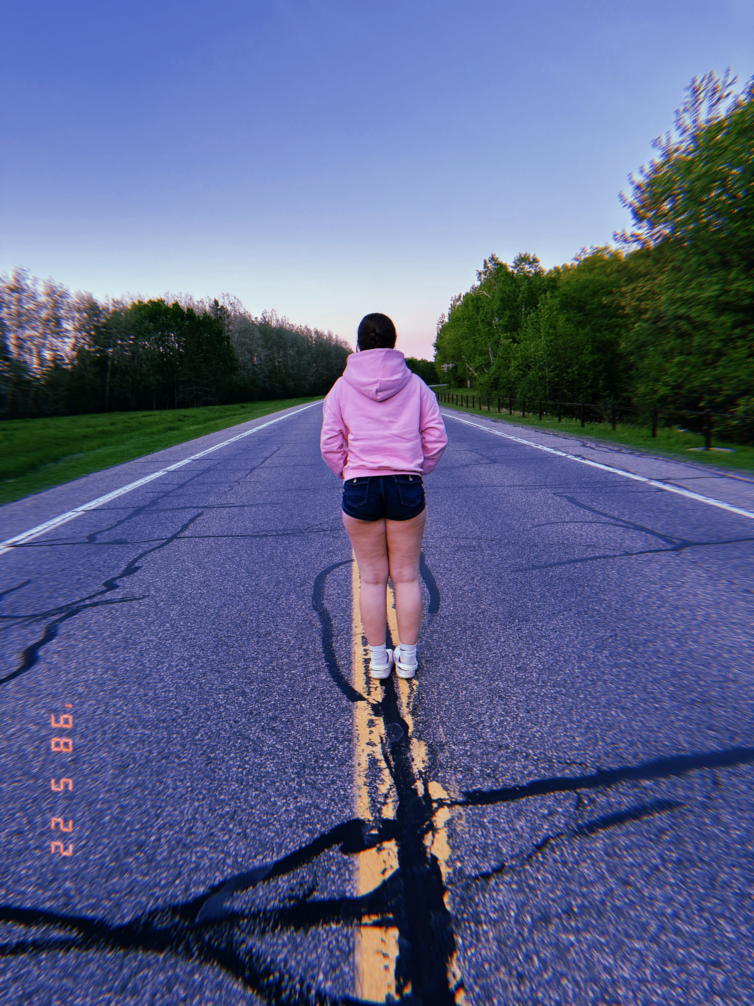 Amiska Hoodie - Blush Sky