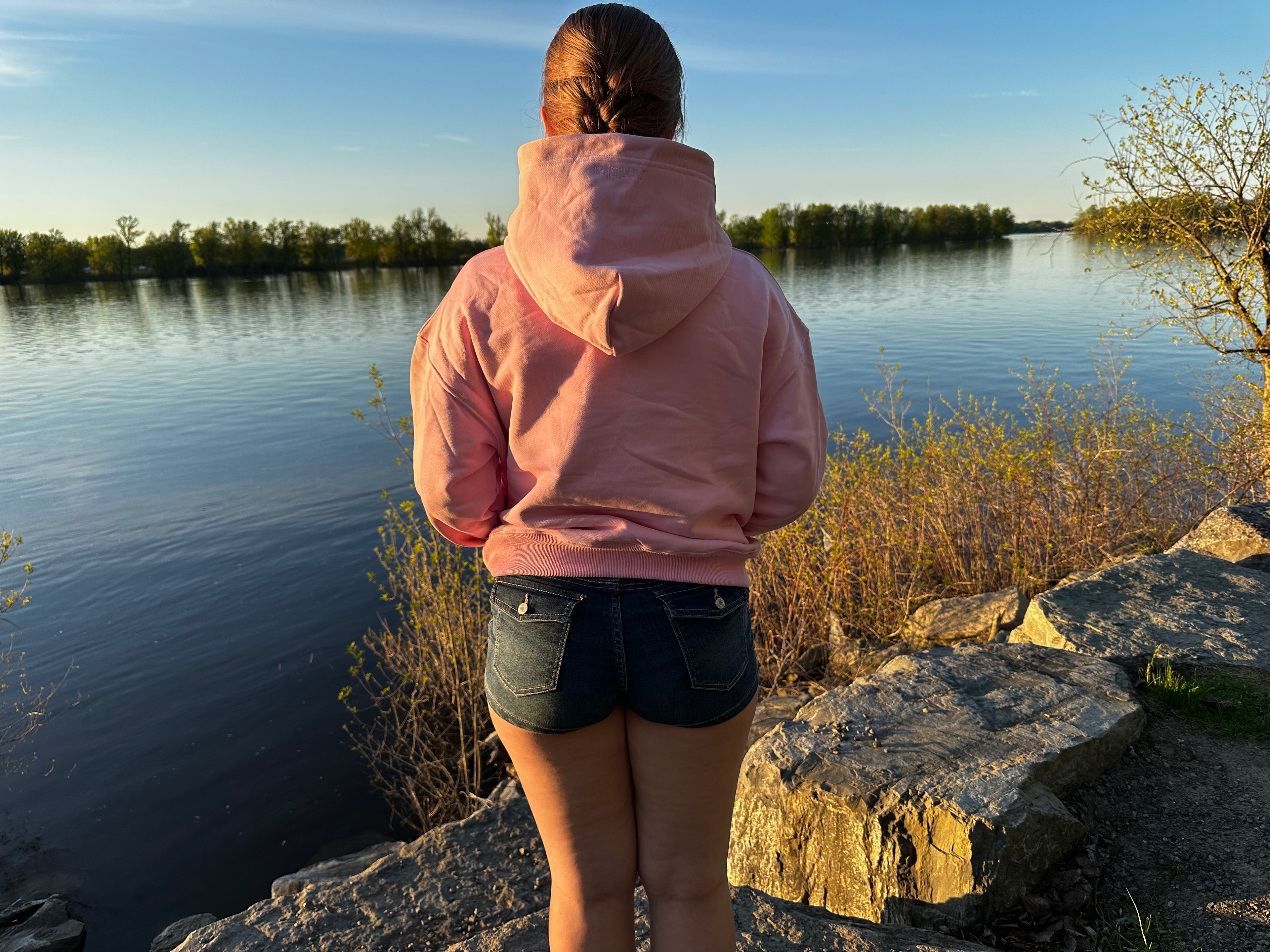 Amiska Hoodie - Blush Sky