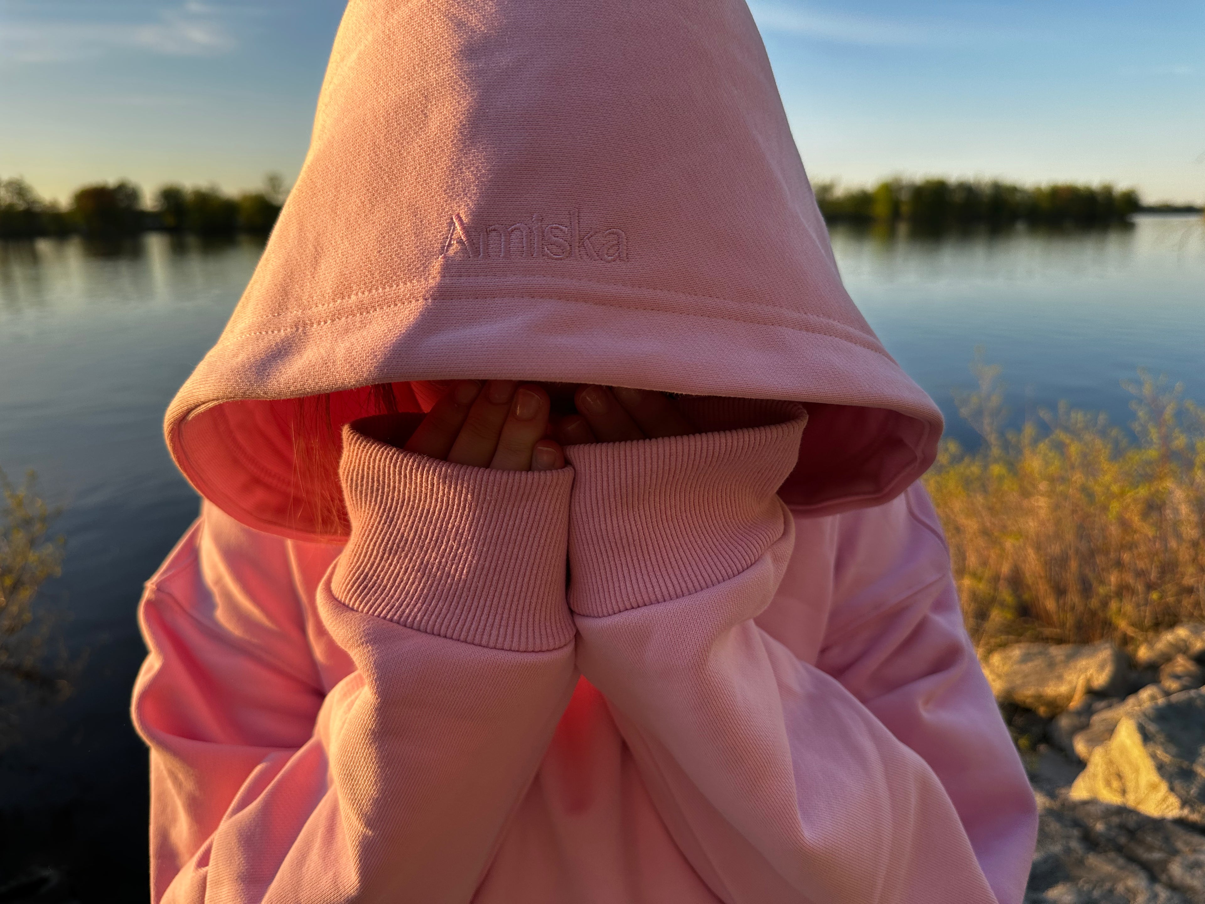 Amiska Hoodie - Blush Sky